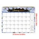 thumbnail image 3 of Calendario mural de flores 2026 Inglés | Planificador Diario Espiral de 12 Meses | Papel de escritura grande de 37,2x28,8 cm | Diseño decorativo de bobinas, fechas y festividades fáciles de leer, 3 of 7