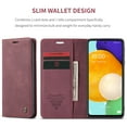 thumbnail image 5 of Galaxy A54 5G Wallet Case, TECH CIRCLE PU Leather Flip Folio Case with Card Holders RFID Blocking Kickstand Shockproof TPU Inner Shell Phone Cover for Samsung Galaxy A54 5G 6.5 inch 2023, Winered, 5 of 10