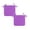 Purple*2, variant on OXUIEW Square Strap Garden Chair Pads Seat Cushion for Outdoor Bistros Stool Patio Dining Room, One Size, 1Pc, Beige
