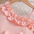 thumbnail image 5 of Loopsun 3-10 Years Girls Strap Removable Waist Belt Dress Pink, 7-8 Years, 5 of 5