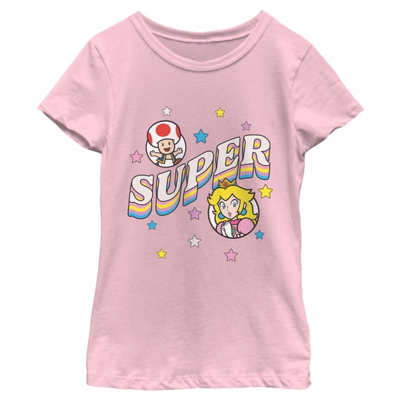 Girls Nintendo Super Princess and Toad T Shirt