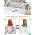 thumbnail image 4 of Vintage Coastal Satin Pillowcase for Hair and Skin with Zipper, Soft Breathable Cooling Silk Pillow Cases, Nautical Summer Beach Sea Turtle Starfish Body Pillow Covers Bed Pillows 20"x54", 4 of 6