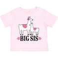 thumbnail image 3 of Inktastic Big Sis Girls Llama Sister Girls Toddler T-Shirt, 3 of 5