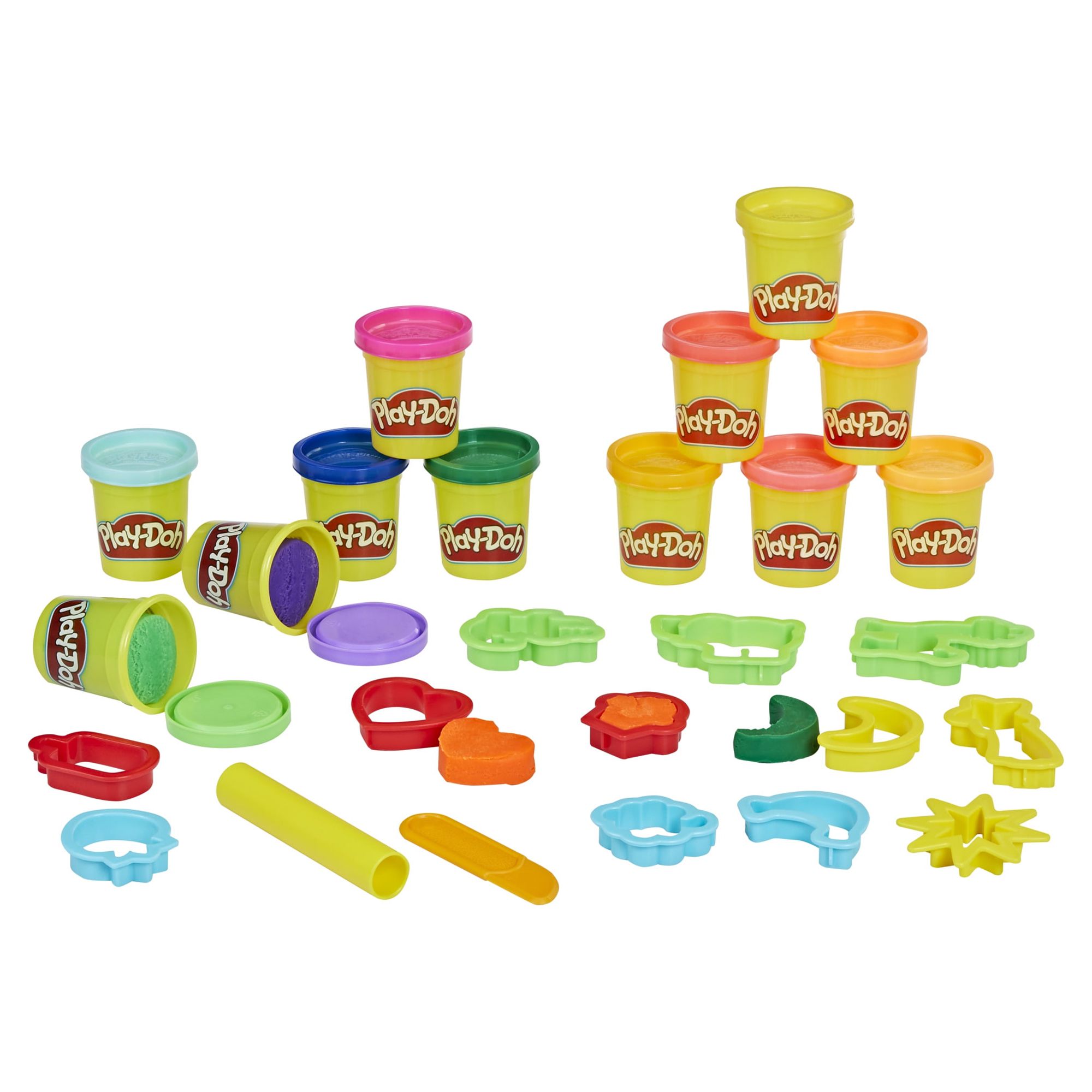 Play-Doh Bucket of Fun Play Dough Set - 20 Colors (20 Piece), Only At Walmart - image 5 of 8