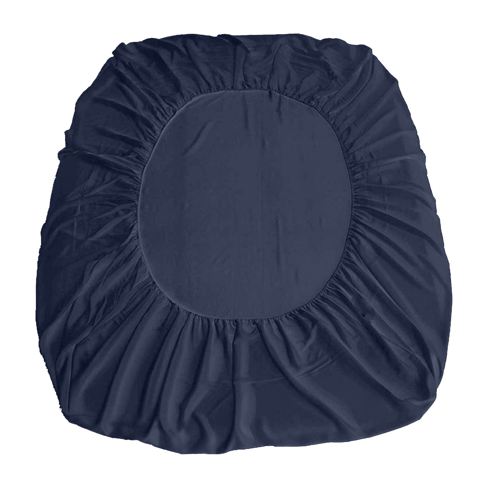 sunsanly Waterproof Fitted Sheet King Mattress Protector Cover Solid Color Breathable Fabric Easy to Install King Size Mattress Cover Protector
