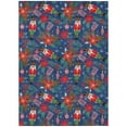 thumbnail image 2 of Addison Rugs Chantille Indoor/Outdoor Transitional Holiday Nutcracker Navy Machine Washable Rectangle Rug, 8' x 10', 2 of 7