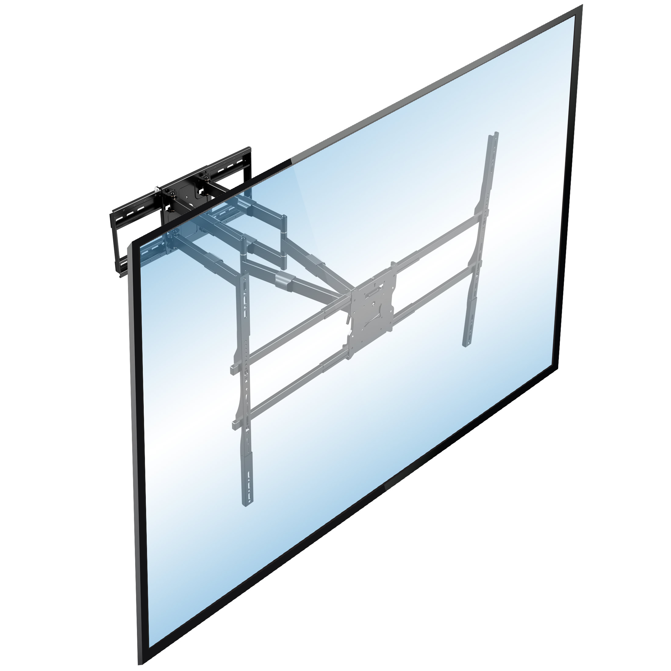 The Beast XXL Heavy Duty TV Full Motion Wall Mount for TVs Up To 140"