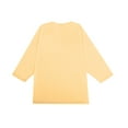 thumbnail image 5 of Gaukiv Men's Three Quarter Sleeve Shirts Raglan Crew Neck Shirts Solid Color Baseball Tops Yellow XL, 5 of 7