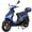 Blue, variant on X-Pro Maui 50cc Gas Moped Scooter for Adults – Automatic Transmission with 10" Aluminum Wheels, Electric/Kick Start!