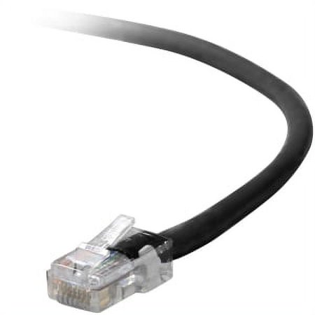 UPC: 0722868161050 | 2FT CAT5E BLACK PATCH CABLE SNAGLESS MOQ-12