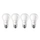 thumbnail image 1 of Bombilla LED Philips A19 esmerilada, 9 W, no regulable (paquete de 4), 1 of 1