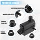 thumbnail image 3 of Bomba de limpiaparabrisas para Hyundai Accent para Kia Rio - Pack de 2 Negro, 3 of 6