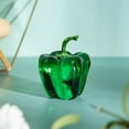 thumbnail image 6 of 3Pcs Pepper Figurine Paperweight Home Decoration Handmade glass Crafts Home Decor Clear Crystal Statue Ornament Collectible, 6 of 10