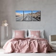 thumbnail image 4 of American Landscape Wall Art Set of 3 - Framed Canvas Prints Route 66 Sign in Mojave Desert - Perfect for Modern Artwork Home Decor - Ideal Wall Decor for Living Room Bedroom and Office - 12"x16"x3, 4 of 6