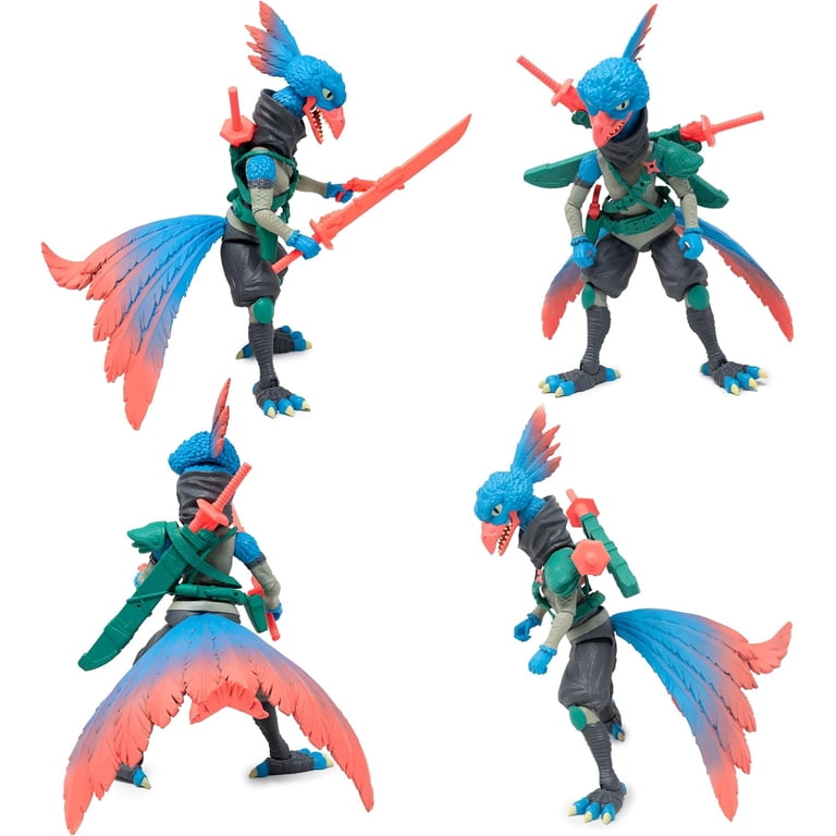 Saurozoic Warriors W2 Pava Pergia Ninja Archaeopteryx Action