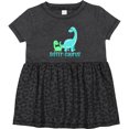 thumbnail image 3 of Inktastic Sister-saurus Cute Brontosaurus Family Girls Baby Dress, 3 of 5