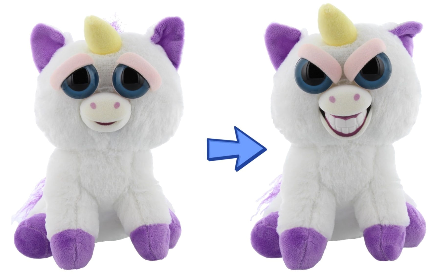 Fiesty Pet Unicorn Plush Toy Gift Feisty Pets Unicorn Glenda Glitterpoop O 
