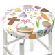 thumbnail image 3 of Balery Happy Easter1 Fundas de asiento para taburete de bar redondo de tela de terciopelo ajustables que protegen de arañazos y manchas para sillas de 14 a 17 pulgadas.-13 inch, 3 of 7