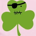 thumbnail image 2 of CafePress - Pirate Shamrock Infant Bodysuit - Baby Light Bodysuit, Size Newborn - 24 Months, 2 of 4
