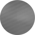 thumbnail image 1 of Ahgly Company Indoor Round Patterned Ash Gray Area Rugs, 5' Round, 1 of 6