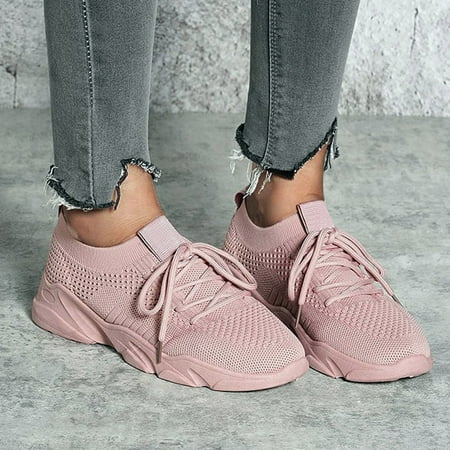 

Gifts for Women Klycj Shoes for Women Fashion Women s Casual Shoes Breathable Slip-on Outdoor Leisure Sneakers
