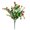 Red, variant on Ruanlalo Artificial Camellia Flower with Eucalyptus Leaves 7 Fork Fake Flower with Stem UV Resistant Faux Bloom Indoor Outdoor Wedding Party Decoration