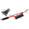 thumbnail image 3 of Car use Ice Scraper red Snow Remover Shovel Brush Window Windscreen Windshield Deicing Cleaning Tool, 3 of 3