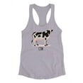 thumbnail image 3 of Cow. Racerback Tank Women -SPIdeals Designs, Female Small, 3 of 4