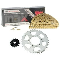 Max Motosports Drive Chain & Sprockets Kit for Yamaha Serow 225 XT225 1992-2007