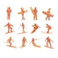 thumbnail image 4 of Figuras de dioramas Figuras De Esquí Modelo De Muñeca De Resina Para Miniaturas De Bricolaje Decoración De Escritorio De Jardín 64th, 4 of 8
