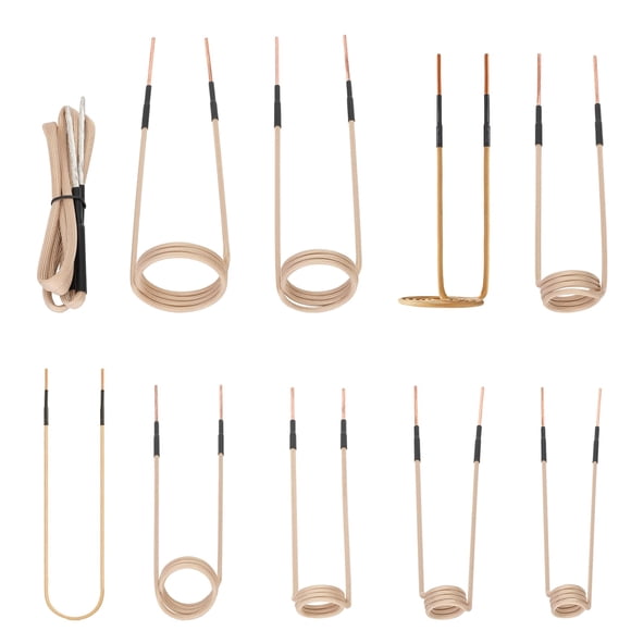 Kit de 10 Bobinas Flexibles para Calentador de Inducción Harsire