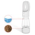 thumbnail image 3 of Bouteille d'Eau pour Nourriture de Chien, 2 en 1 Distributeur d'Eau Portable pour Animaux, Mangeoire, Gobelets d'Eau pour Animaux, Distributeur d'Eau pour Chiot avec Contenant de Nourriture, Bouteille d'Eau pour Animaux de Compagnie pour la Marche, la Randonnée, le Voyage, 3 of 8