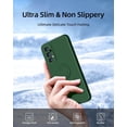 thumbnail image 5 of for Samsung Galaxy A52 5G Phone Case, Ring Stand [360° Rotatable Ring Holder] with 2 Screen Protector, with Full Camera Cover Protection, Silicone Slim Protective Phone Case (Alpine Green), 5 of 10