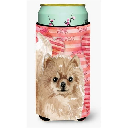 

Pomeranian Love Tall Boy Beverage Insulator Hugger