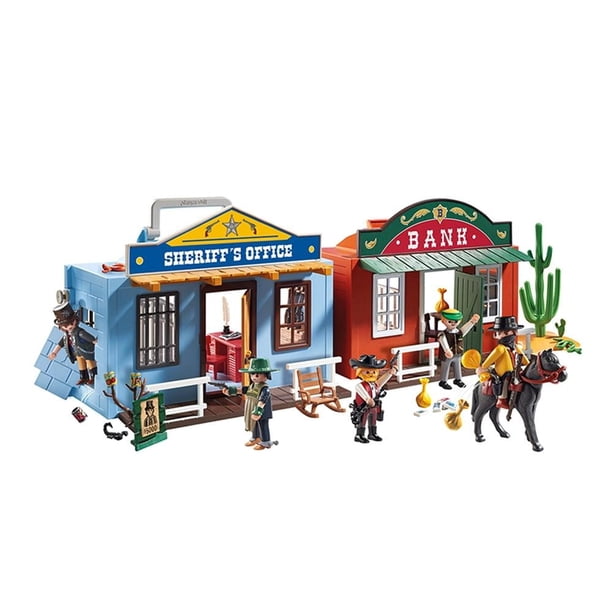 Ciudad del Oeste Playmobil 97 Piezas | Walmart en línea