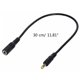 thumbnail image 5 of Cable de extensión de CC Cable de CC 4,0 x 1,7 mm Enchufe hembra a macho Cable de extensión de CC, 5 of 5