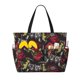 thumbnail image 1 of Fotbe Vintage Gaming Bolsa de Viaje para Playa - Resistente al Agua, Bolsa Tote de Gran Capacidad y Ligera con 7 Bolsillos para Mujeres y Hombres, 1 of 7