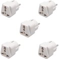 thumbnail image 1 of 5 adaptadores universales para conectar todos los dispositivos al enchufe francés, 1 of 5