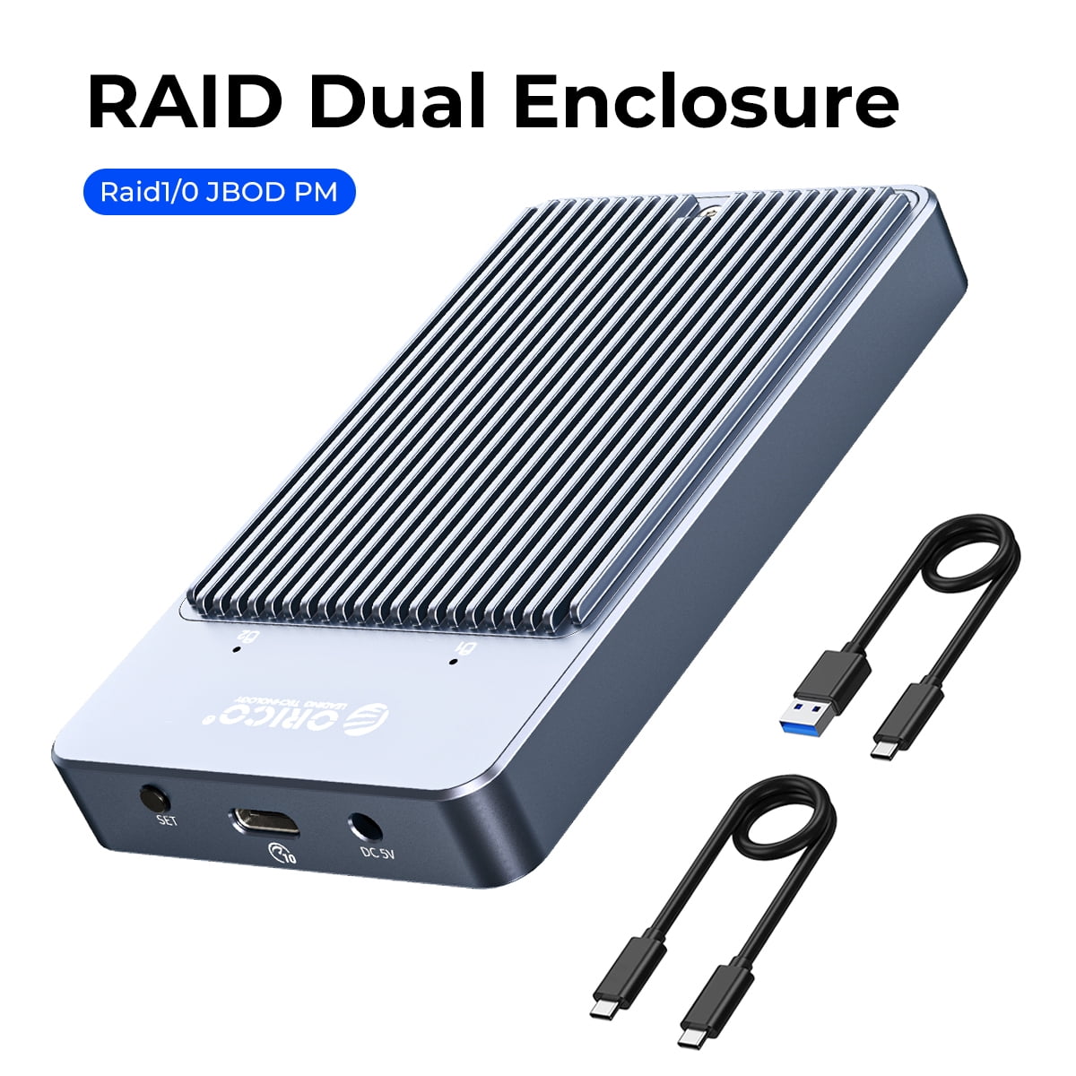 ORICO Thunderbolt3 ドッキングステーションTB3-S2 ORICO Thunderbolt3 M.2 Dual-bay Docking Station TB3-S2 サンダー