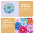 thumbnail image 3 of AURARMLET 9Ud Accesorios De Con Pin Flor De Tela Ligero Ideal Para Fiesta Y Eventos, 3 of 6
