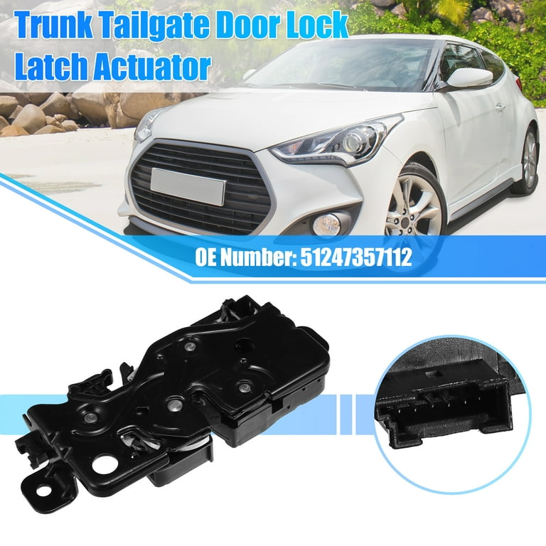 Unique Bargains 51247357112 Rear Trunk Tailgate Door Lock Latch