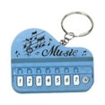 thumbnail image 2 of 2x Pequeño Teclado Electrónico Llavero Micro Accesorios para Piano Trabajo Real Mini Llavero para Profesores Amantes de La Música 2 piezas, 2 of 8