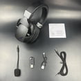 thumbnail image 1 of Wireless Gaming Headset for PS5 PS4 PC Switch Mobile, Noise Cancelling Mic, USB-C & 3.5mm Wired Mode, Over Ear Gamer Headphones Black, 1 of 10