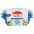 thumbnail image 6 of Rubbermaid TakeAlongs Divided Meal Prep Containers, 556 mL (2.35 Cup), Black, 3 Pack, 6 of 6