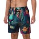 thumbnail image 1 of Balery Colorful Flower Tiger Bañador para hombre, shorts de playa de secado rápido con entrepierna y forro de compresión-Small, 1 of 6