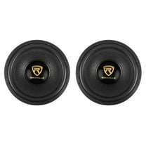 (2) Rockville W15K9D4 15" 10,000w Car Subwoofers Dual 4-Ohm Subs CEA Compliant