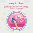 thumbnail image 2 of Gymnastics Mat for Kids 4'x4'x4" Foldable Tumbling Mats with Carrying Handles 2-Panels Fold Thick Exercise Mat for Home Aerobics Stretching Yoga, Rose Pink, 2 of 7