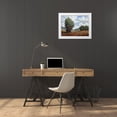 thumbnail image 3 of Johnson, Tim 32x25 White Modern Wood Framed Museum Art Print Titled - Countryside, 3 of 4