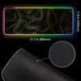 thumbnail image 3 of Mouse pad ZEFIXON RGB LED XXL 80 x 30 cm con USB tipo C, 3 of 6