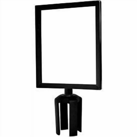 Tensator FRAME-HDSC-33-0711HD-V Tensabarrier Light Duty 7"x11" Sign Frame